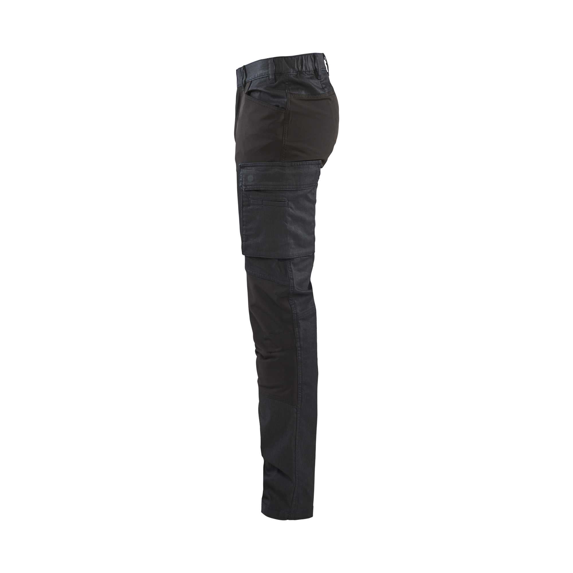 BLAKLADER 14571147 | Service Trousers Denim Stretch Work Trousers Men - CORDURA Denim